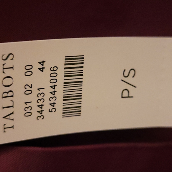 TALBOTS NWT SMALL BRIGHT PURPLE BOUCLE COAT WITH FAUX FUR COLLAR! - Picture 13 of 13